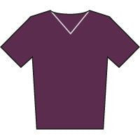 Anvil adult tri-blend v-neck tee