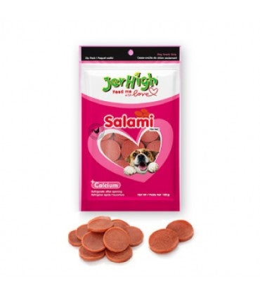 Jerhigh Salami Dog Treat 100g