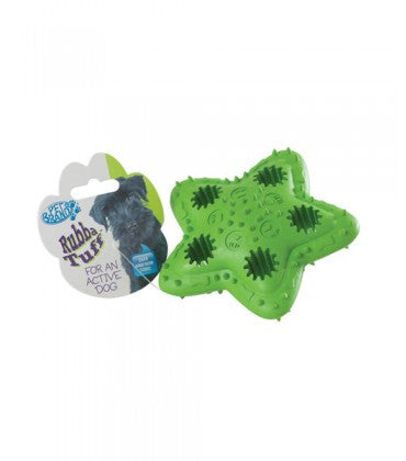 Pet Brands Rubba Tuff Star Treat Dog Toy