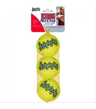 Kong Air Squeaker Balls Dog Toy - Medium