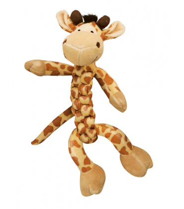 Kong Braidz Giraffe Dog Toy - Medium