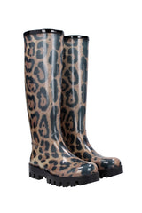 Csizma Dolce&Gabbana Női PVC Fekete és Bézs
