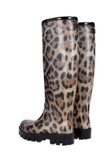 Csizma Dolce&Gabbana Női PVC Fekete és Bézs