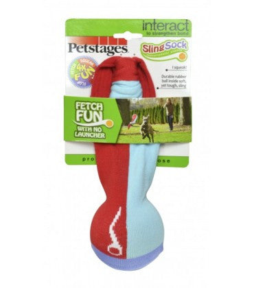 Petstages Sling Sock Fetch Dog Toy - L