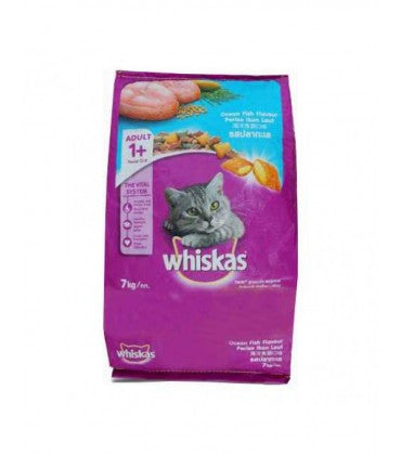 Whiskas Adult Dry Cat Food Ocean Fish 7 kg