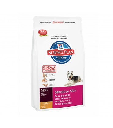 Hill's Science Plan Canine Adult Sensitive Skin Dog Food - 3 kg