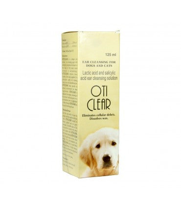 Cipla OTI Clear Pet Ear Cleanser 125 ml