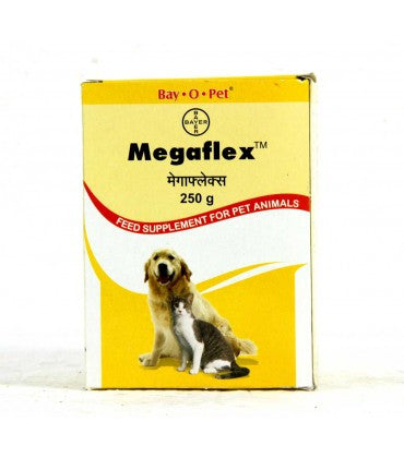 Bayer Megaflex Food Supplement for Pets 250 g