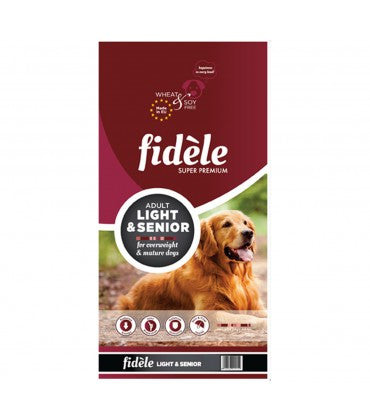 Fidele Adult Light & Senior Dog Food