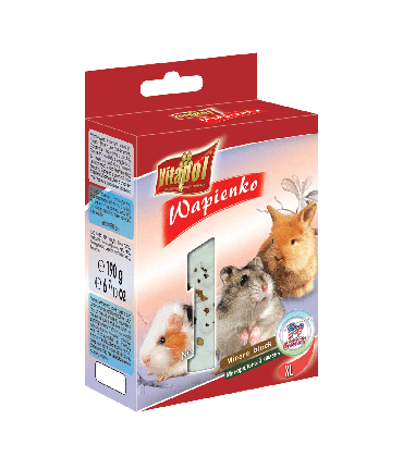 Vitapol Mineral Block for Rodents-Popcorn - 40 g