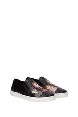 Papucs Dolce&Gabbana Női Bőr Fekete és Sokszínű