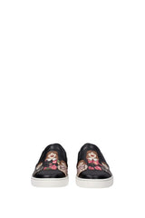 Papucs Dolce&Gabbana Női Bőr Fekete és Sokszínű