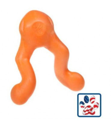 West Paw Zogoflex Tizzi Toy- Large Orange