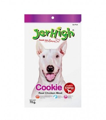 Jer High Cookie Real Chicken Meat Dog Treat 70 g