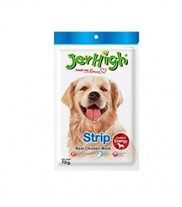 Jer High Strip Chicken Meat Dog Treat 70 g