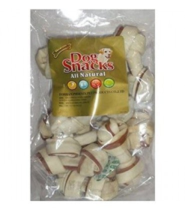 Gnawlers Yaowo 4" Knotted Bone 4*1 Dog Treats 160 g