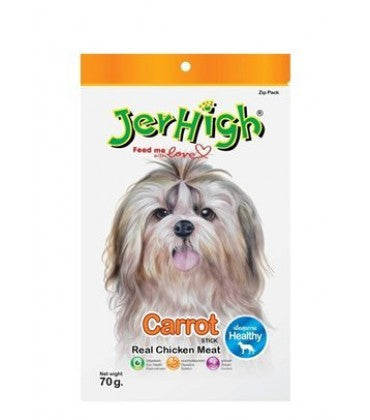 Jer High Carrot Stick Chicken Meat Dog Chew Sticks 70 g