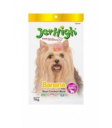 Jer High Banana Chicken Meat Dog Food 70 g