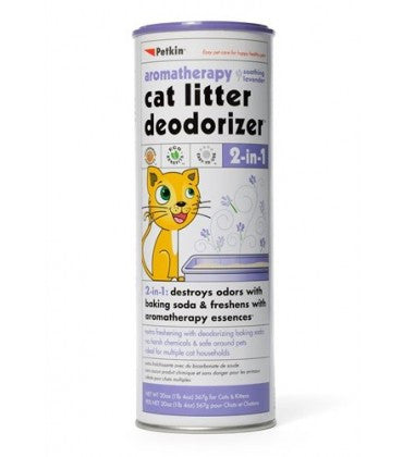 Petkin Cat Litter Deodorizer Lavender - 576 g