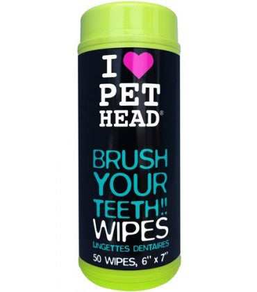 PetHead Teeth Wipes for Dogs