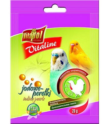 Vitapol Vitaline Iodine Pearls for Parrots