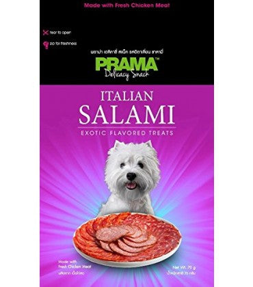 Prama Italian Salami Dog Snack 70 g