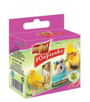 Vitapol Mineral Block Bird Food -Apple -35 g