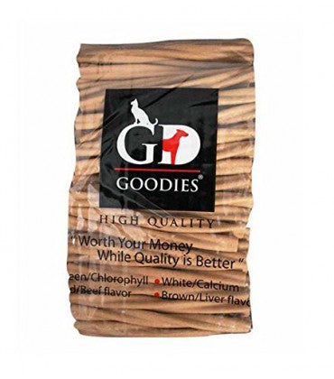 Goodies Brown Liver Stick Chew Sticks 125 g