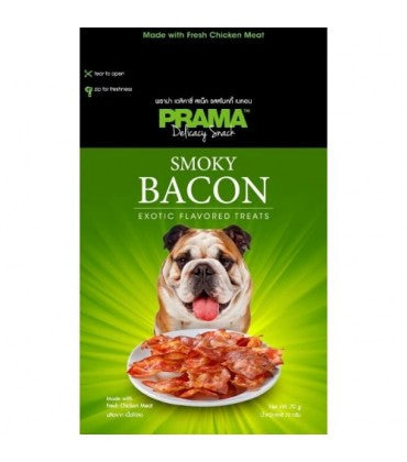 Prama Smoky Bacon Dog Snack 70 g