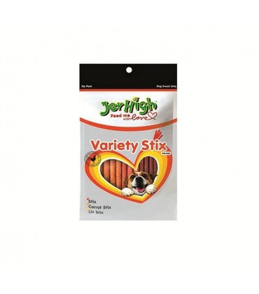 Jer High Variety Stix Dog Chew Sticks 200 g