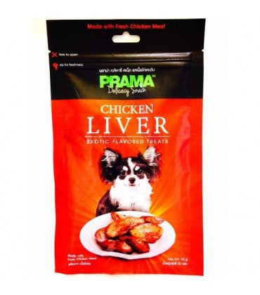 Prama Chicken Liver Dog Snack 70 g