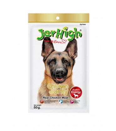 Jer High Chicken Jerky Dog Food 50 g