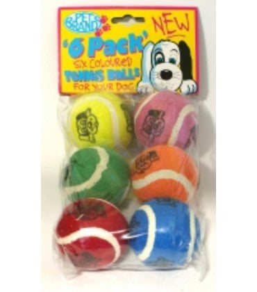 Pet Brands Tennis Balls 6 pack