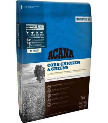 Acana Cobb Chicken & Greens Dog Food 6 kg