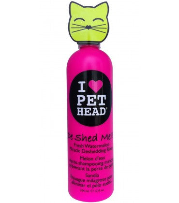 PetHead De Shed Me Rinse for Cats-354 ml