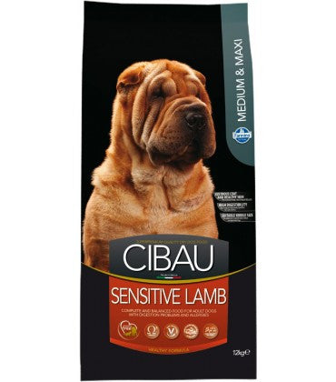 Farmina Cibau Sensitive Lamb Adult Dog Food Medium / Maxi 12 kg