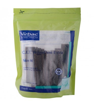 Virbac Veggie Dent C.E.T - Tartar Control Dog Chews