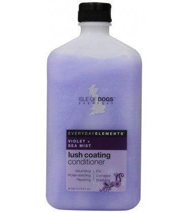 Isle Of Dogs Lush Coating Dog Conditioner Violet+Sea Mist