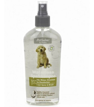 Petkin Waterless Spa Puppy Shampoo - Gentle Puppy 250 ml