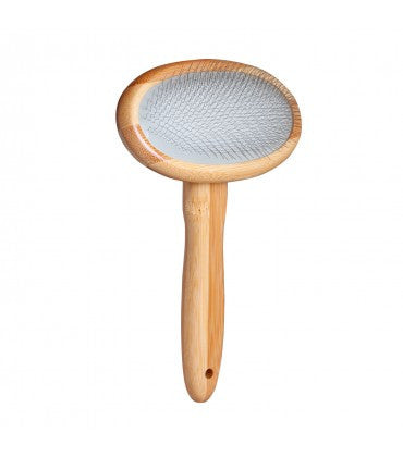 TLC Natural Bamboo Slicker Pet Brush M