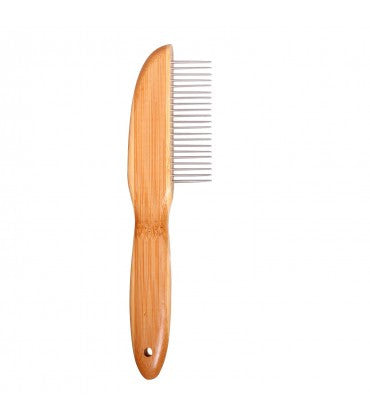 TLC Natural Bamboo 21 Pin Pet Comb