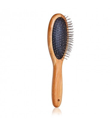 TLC Natural Bamboo Pin Pet Brush M