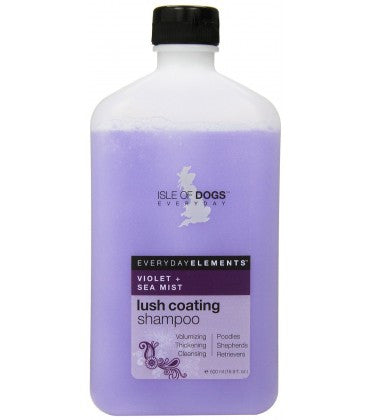 Isle Of Dogs Lush Coating Dog Shampoo Violet+Sea Mist