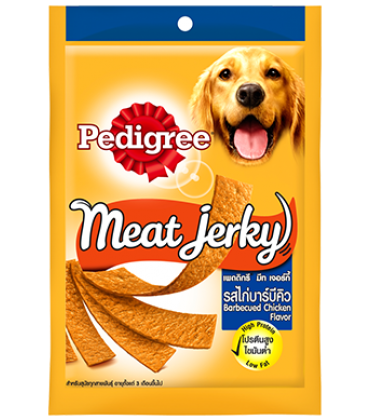 Pedigree Meat Jerky BBQ Chicken Dog Treat - 80 g