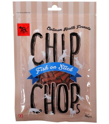 Chip Chops Dog Snack Fish on Stick - 70 g