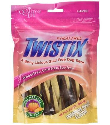 NPIC Twistix Pumpkin Dog Treats - Large