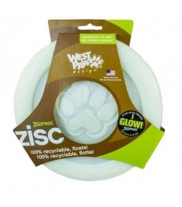 West Paw Zogoflex Glow Zisc Frisbee Small