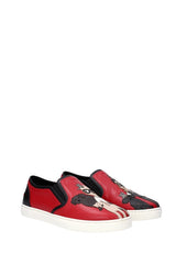 Papucs Dolce&Gabbana Női Bőr Piros és Sokszínű