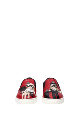 Papucs Dolce&Gabbana Női Bőr Piros és Sokszínű