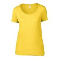 Anvil women's sheer scoop tee